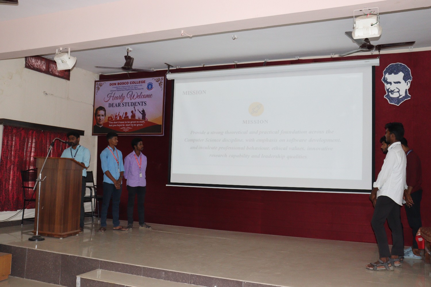 INAUGURATION ASSOCIATIONS & CLUBS