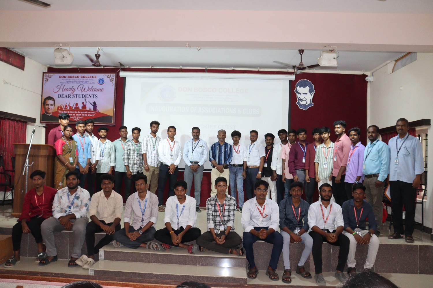 INAUGURATION ASSOCIATIONS & CLUBS
