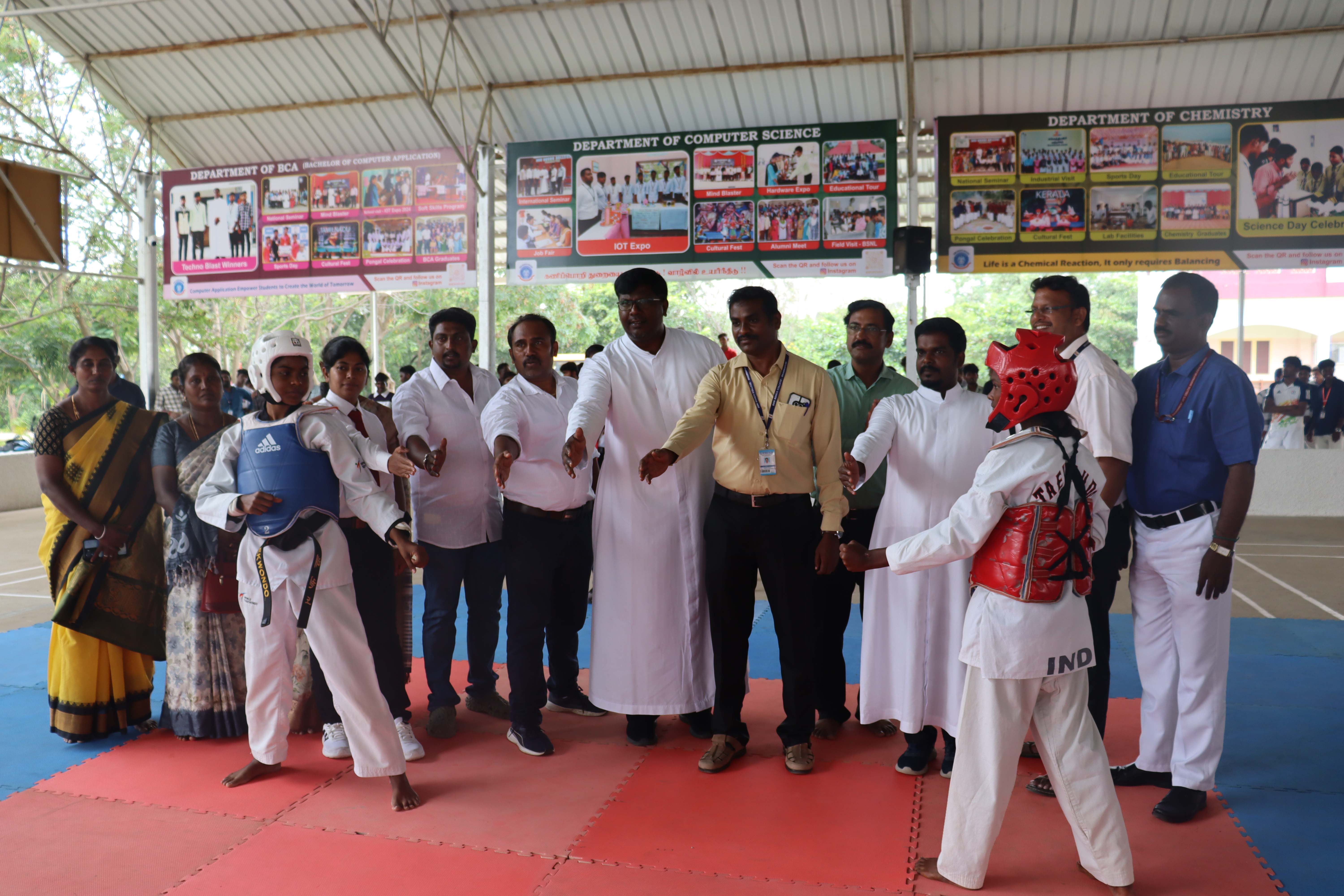 Periyar University Inter Collegiate TEAKWONDO Tournament