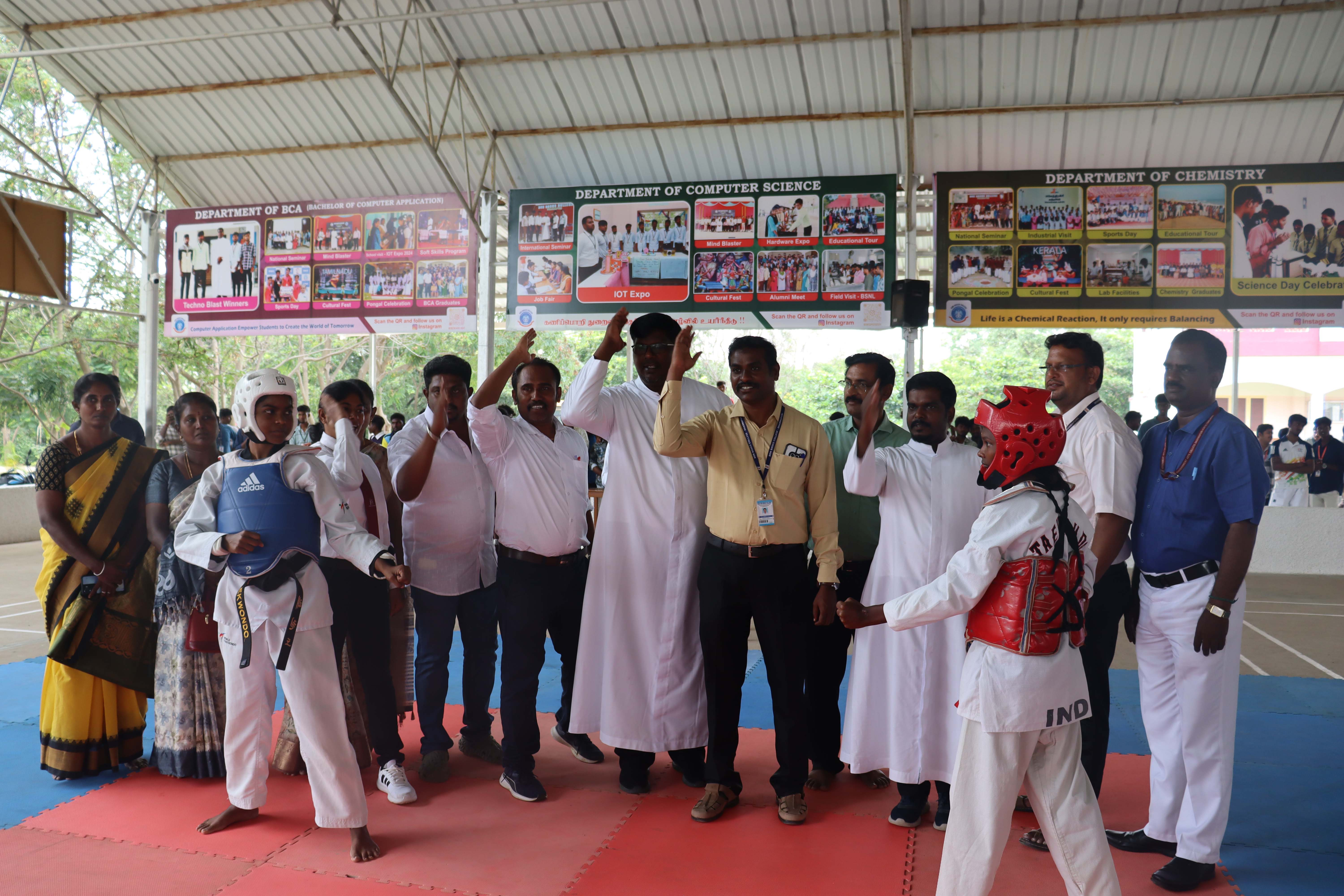 Periyar University Inter Collegiate TEAKWONDO Tournament