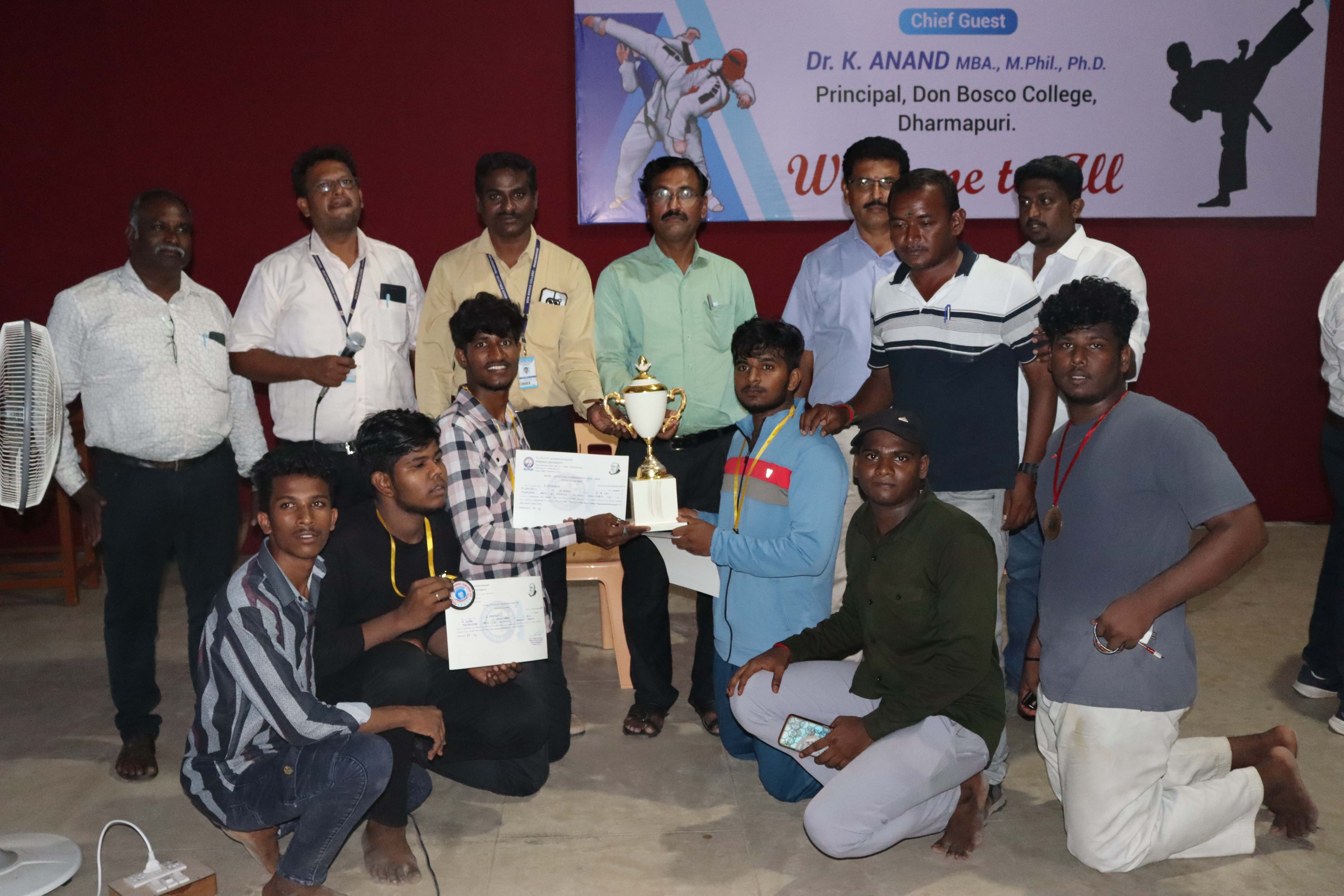 Periyar University Inter Collegiate TEAKWONDO Tournament