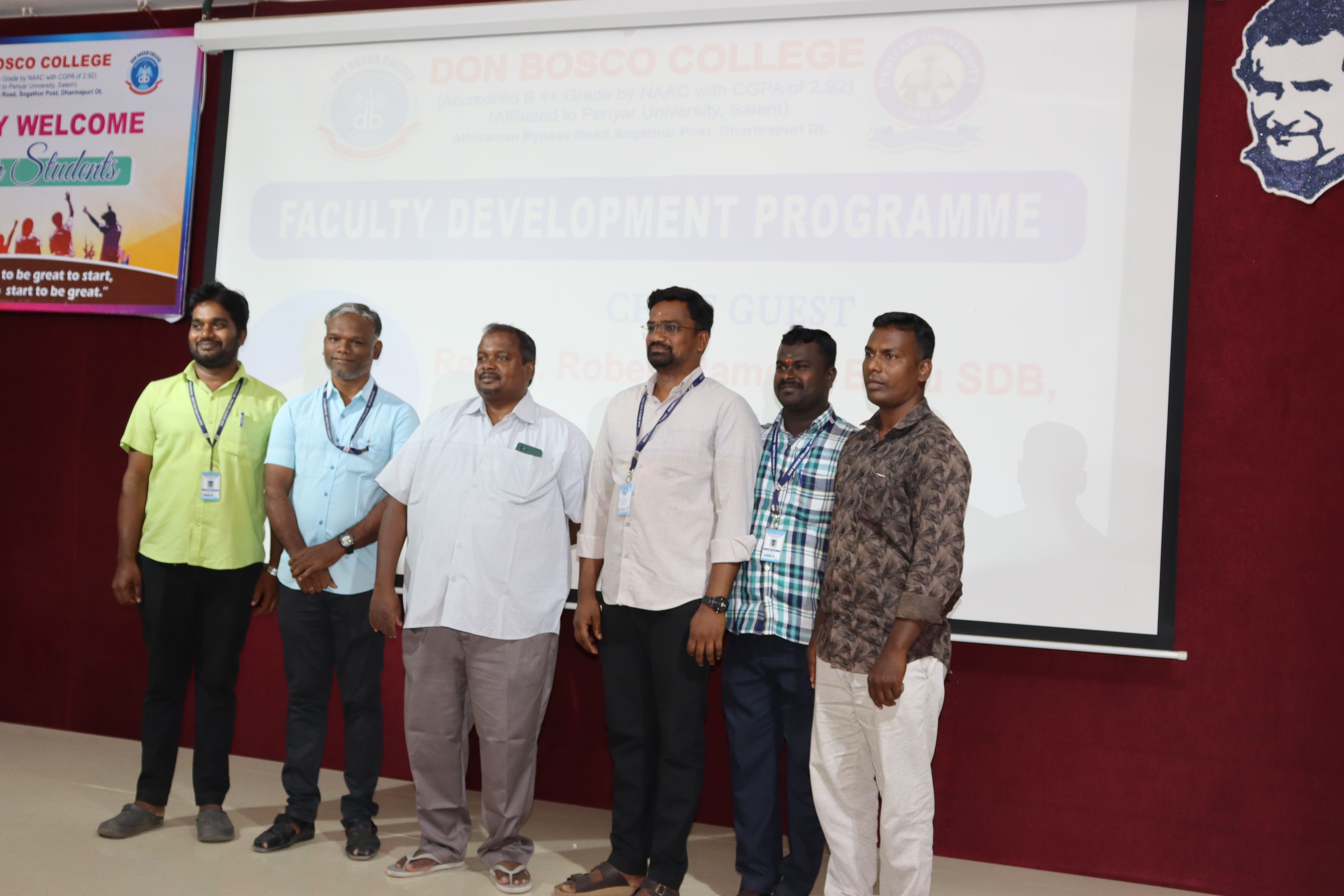 FACULTY DEVELOPMENT PROGRAMME