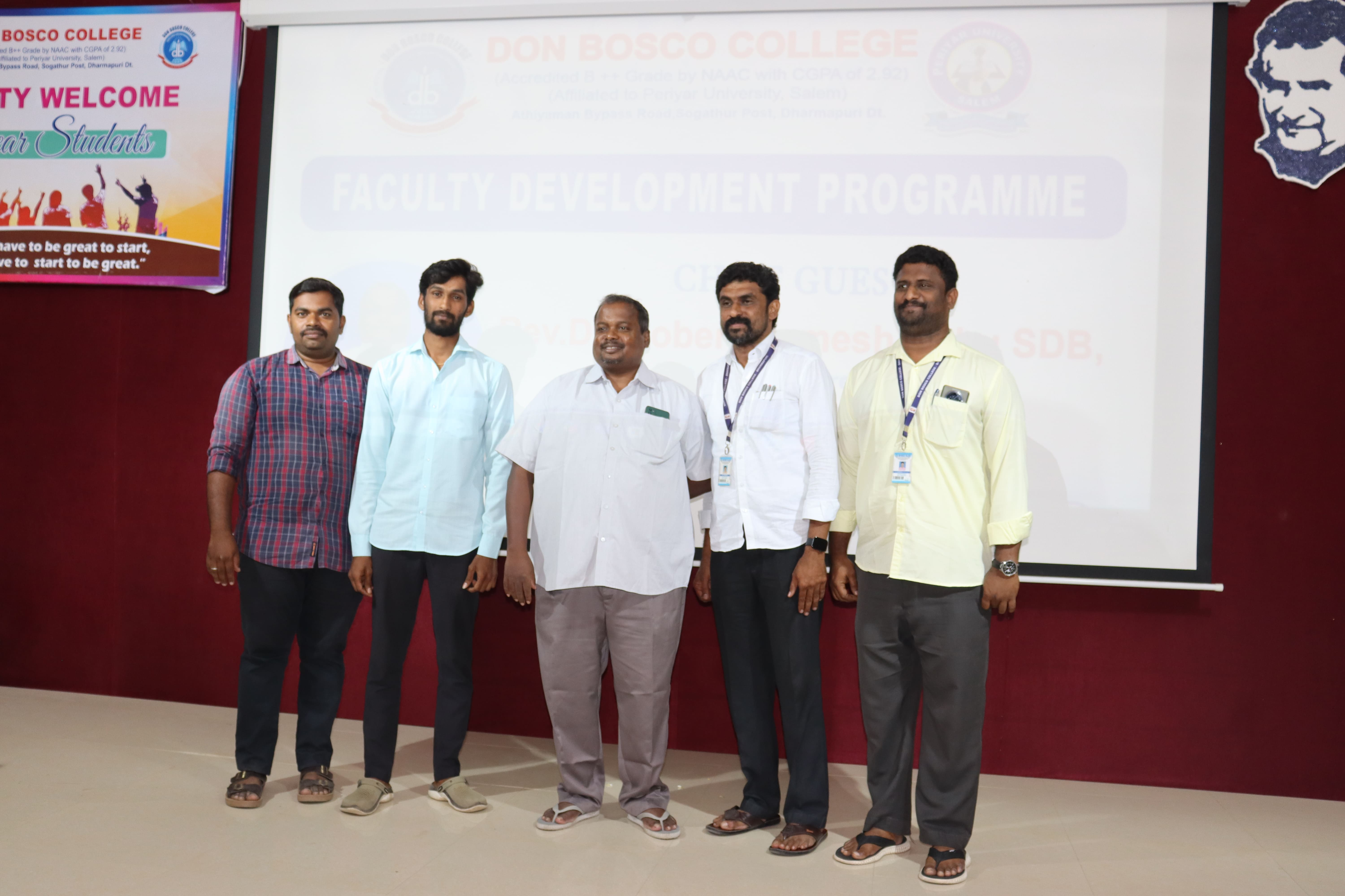 FACULTY DEVELOPMENT PROGRAMME