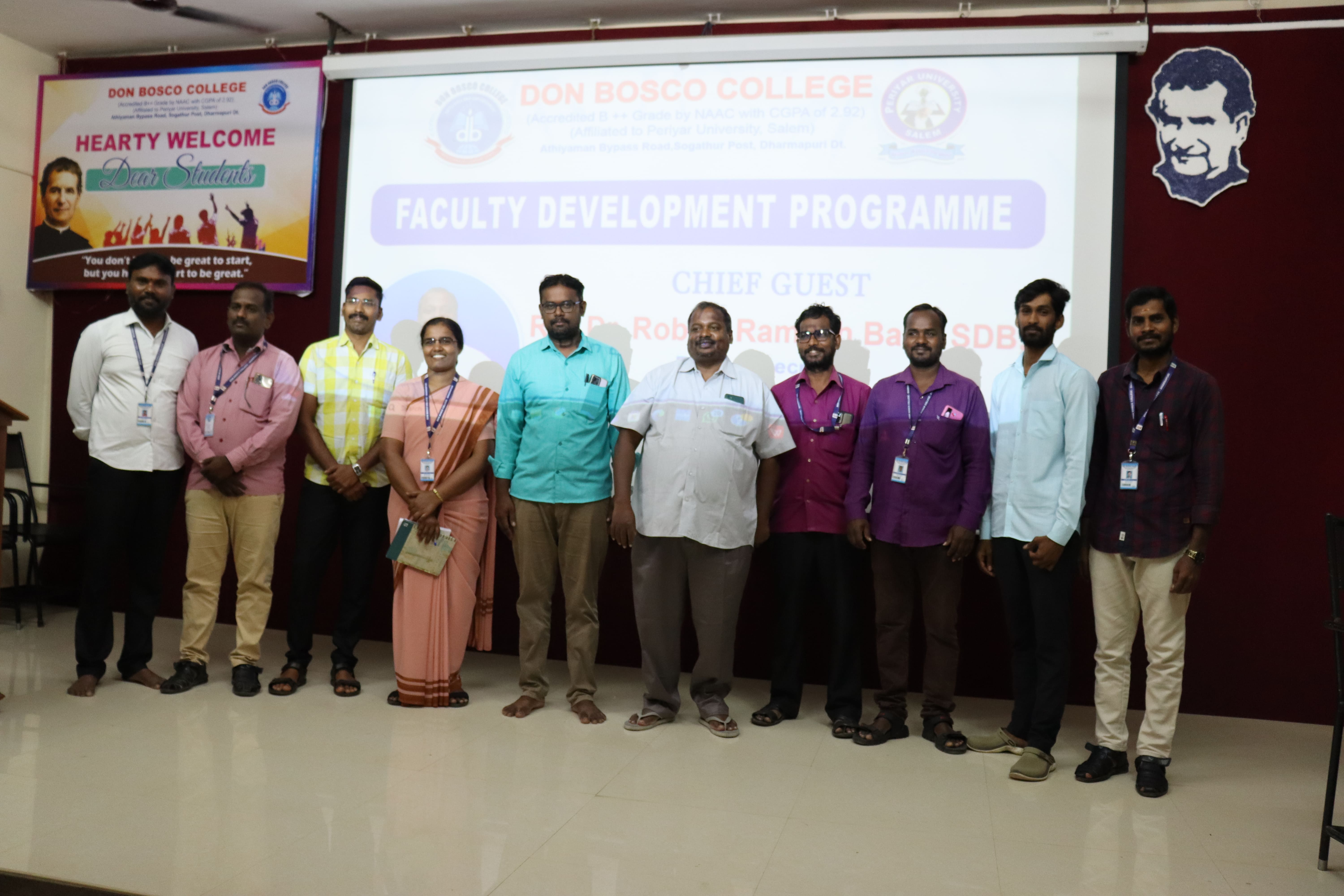 FACULTY DEVELOPMENT PROGRAMME