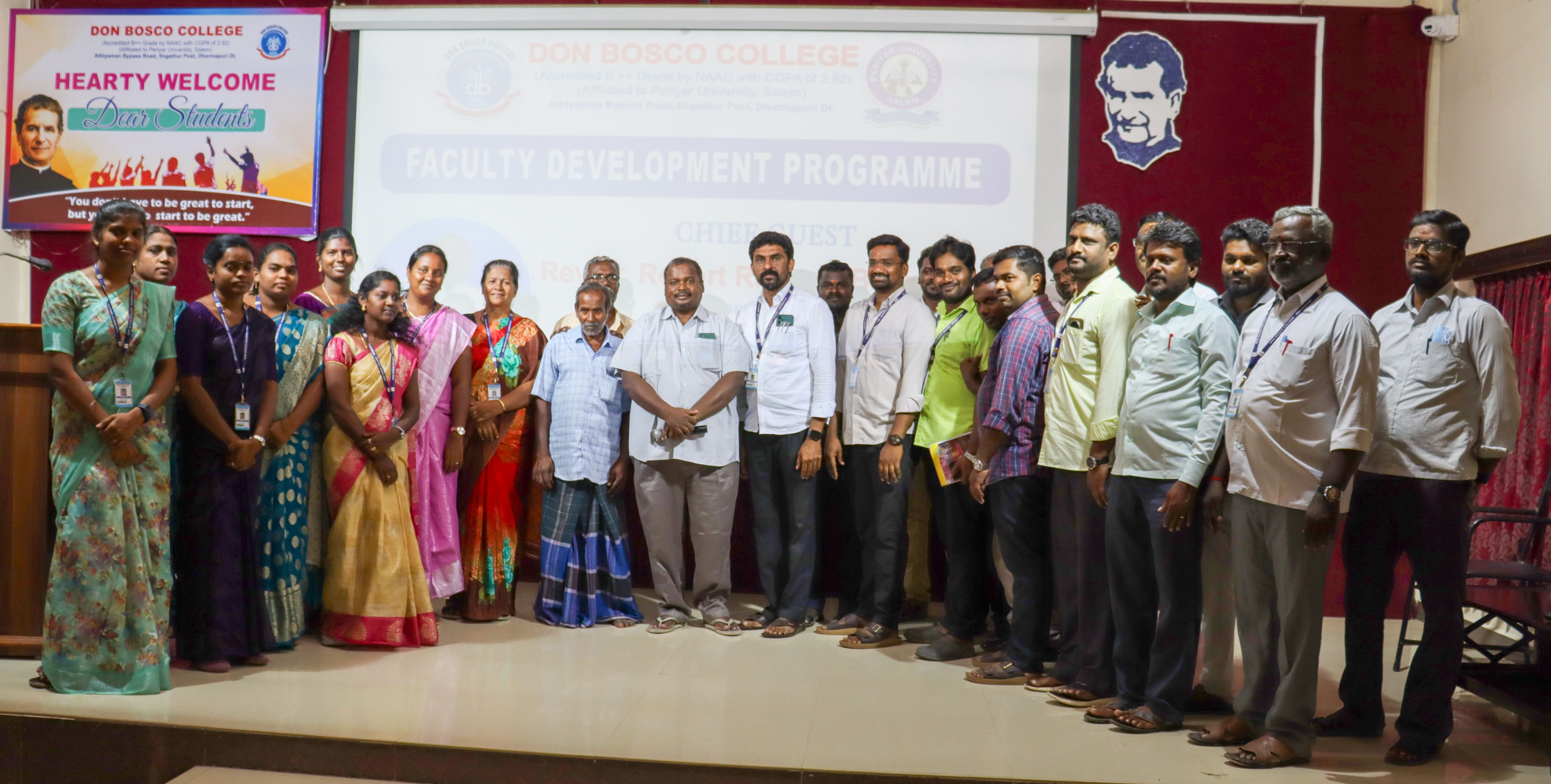 FACULTY DEVELOPMENT PROGRAMME